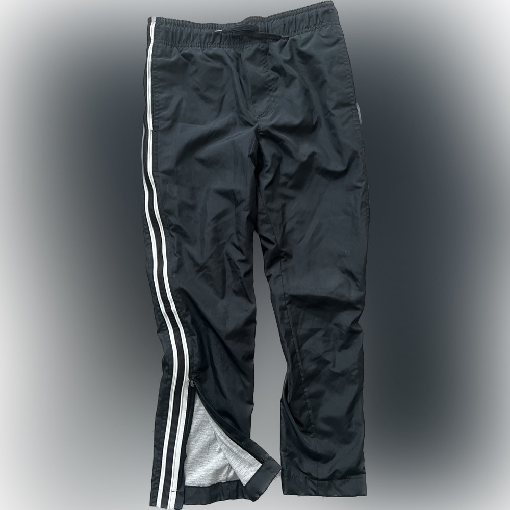 OshKosh Black Track Pants with White, size 8